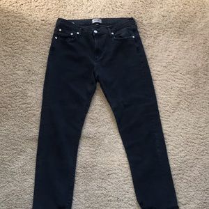 Agolde black washed denim jeans size 29